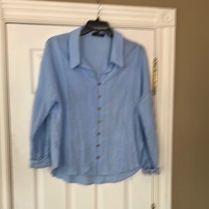 Light Blue Button-Up Shirt